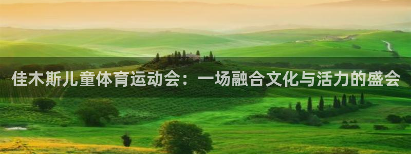 杏悦2体育凯捷平台代理：佳木斯儿童体育运动会：一场融合文化与活力的盛会